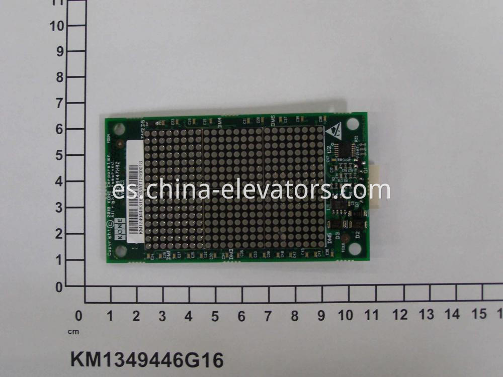 Tablero de visualización KONE Lift AVDLCI KM1349446G16 KONE Lift AVDLCI Display Board KM1349446G16
